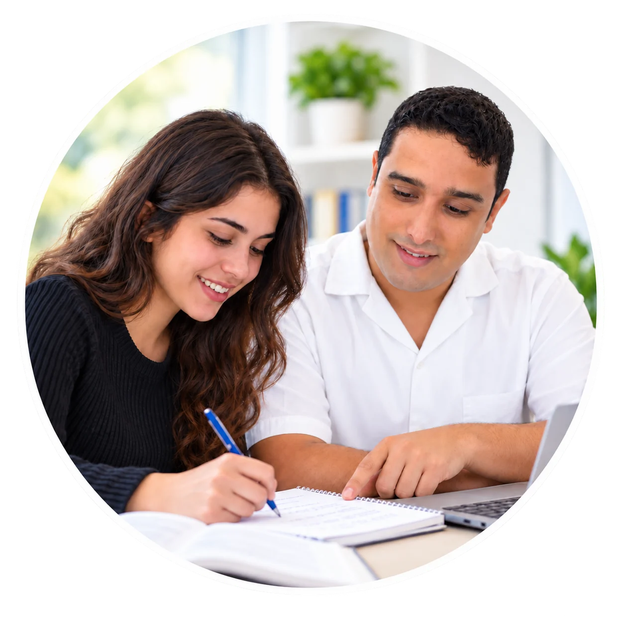 Online one-to-one tutoring session